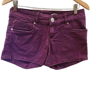 Seven 7 gorgeous grape EUC jean shorts